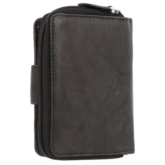 Greenburry Basic wallet RFID leather 9 cm