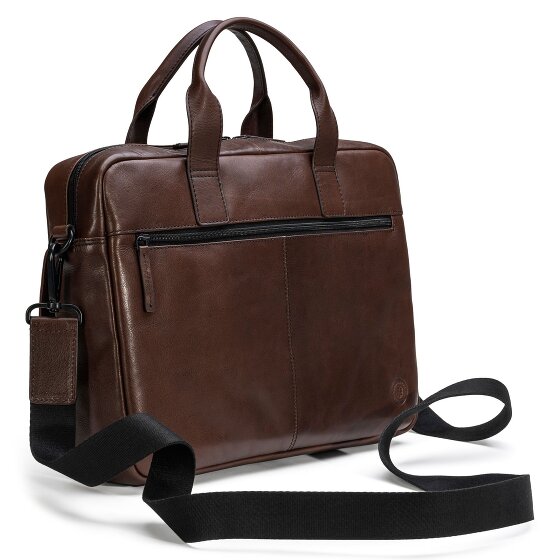 Farmhood Memphis Briefcase Leather 39 cm Laptop compartment Farmhood Memphis Briefcase Leather 39 cm Laptop compartment