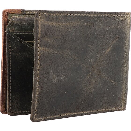 Billy the Kid Hunter wallet RFID leather 12 cm