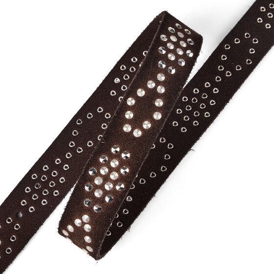 b.belt Studded belt Genuine Leather