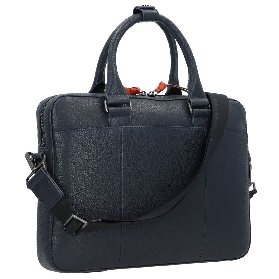 Braun Büffel Novara briefcase leather 38 cm laptop compartment