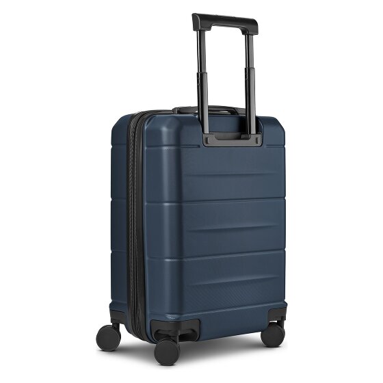 Police London 4 wheels Cabin suitcase 55 cm Laptop compartment Expandable