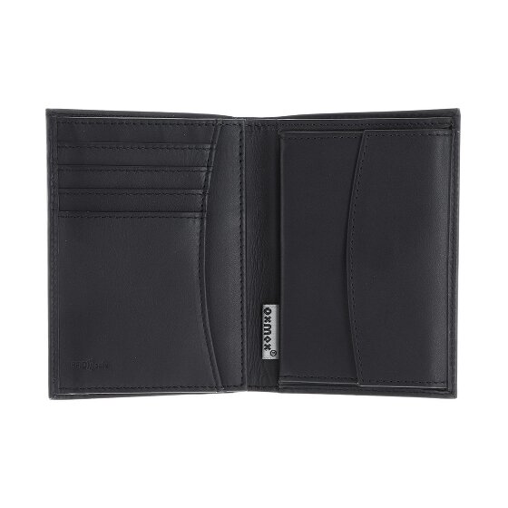 oxmox Leather Wallet RFID protection Genuine Leather 13 cm