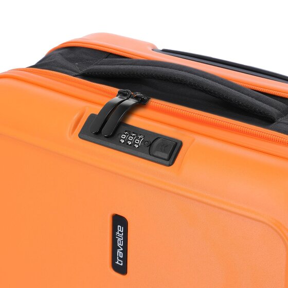 Travelite Basics foldable 4-roll cabin trolley 55 cm