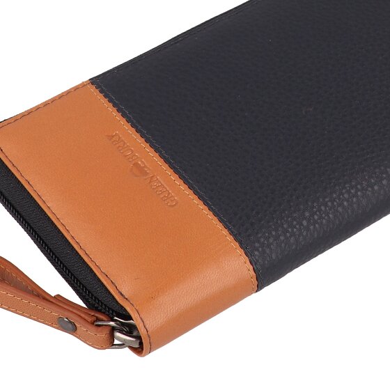 Greenburry Nappa Wallet RFID protection Leather 19.5 cm