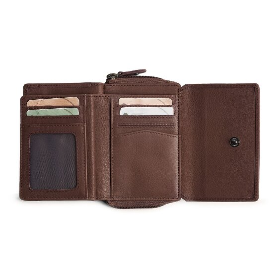 The Chesterfield Brand Zelan Wallet RFID protection Genuine Leather 12 cm