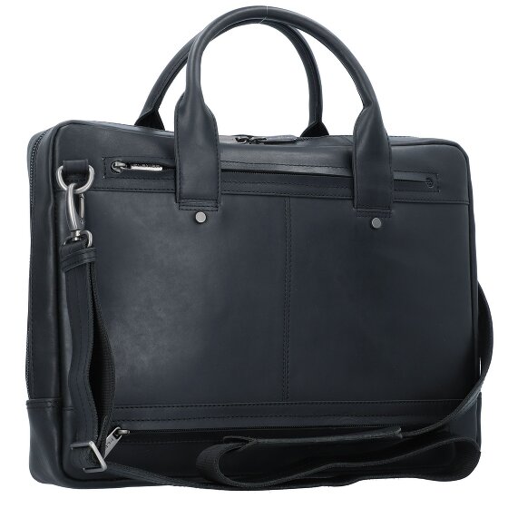 Plevier Navigator Loran Briefcase Leather 39 cm Laptop compartment