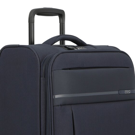 Jump Monthélys 4 wheels Cabin trolley 55 cm with expansion pleat