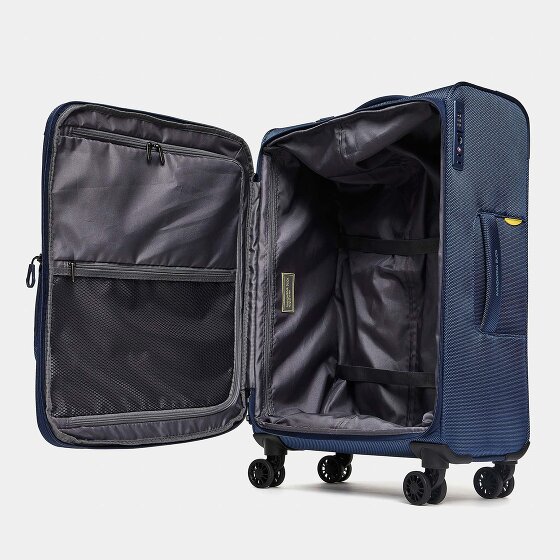 Mandarina Duck Zephyr 4 wheels Trolley M 67 cm with expansion pleat