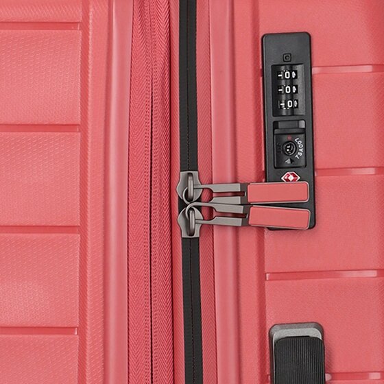 Travelite Mooby 4 wheels Trolley M 66 cm with expansion pleat