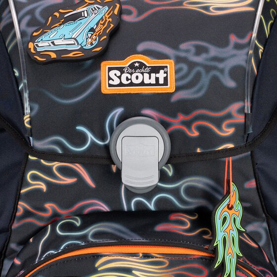 Scout Alpha Safety Light School bag set 5-piece