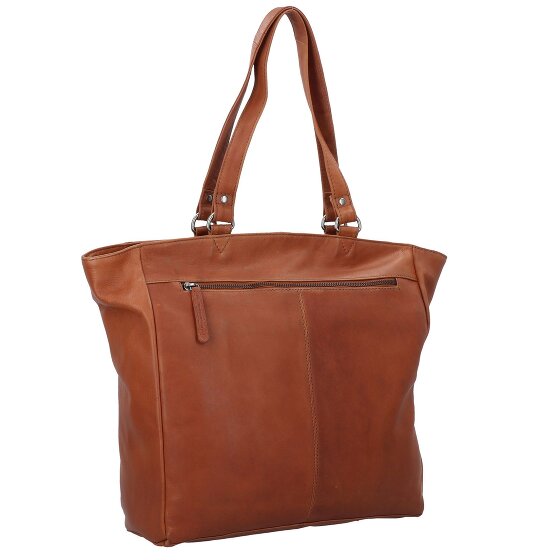 The Chesterfield Brand Wax Pull Up Shoulder Bag Leather 36 cm Laptop compartment