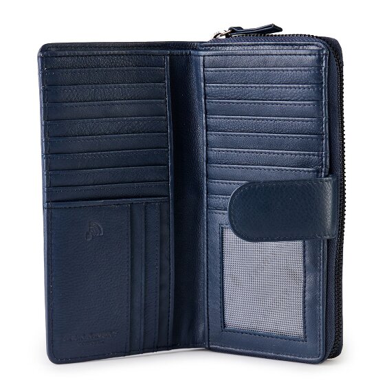Jack Kinsky Livorno 1026 Wallet RFID protection Genuine Leather 19 cm