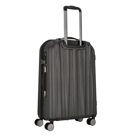 Polestream Moonrock 4 wheels Suitcase set 3-piece with expansion pleat