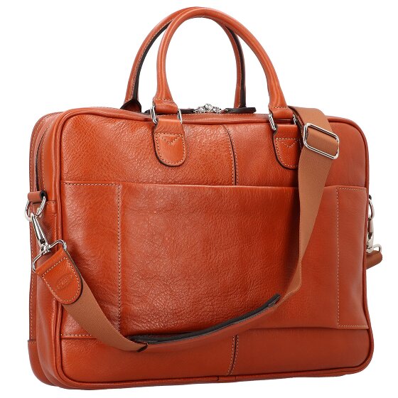 Bric's Life Pelle briefcase leather 38 cm laptop compartment