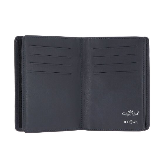 Golden Head Polo ID card case RFID leather 9 cm