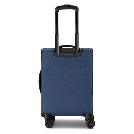 Bugatti Valencia Soft 4 wheels Cabin suitcase S 55 cm Expandable