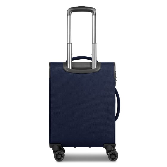 Bugatti Valencia Soft 4 wheels Cabin trolley S 55 cm with expansion pleat