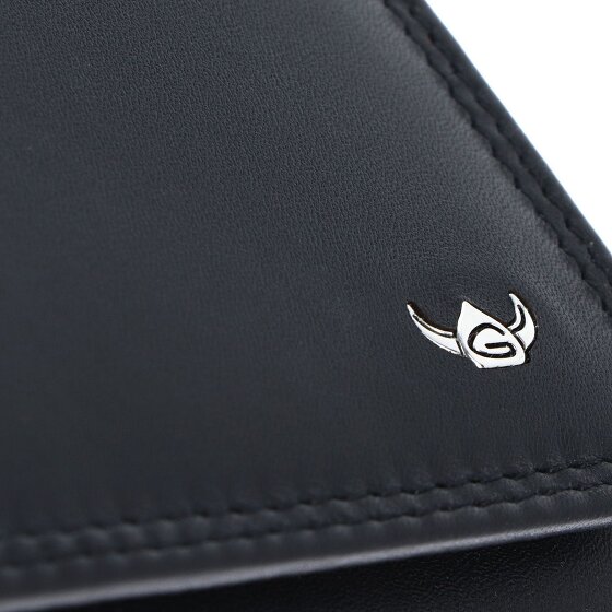 Golden Head Polo Wallet RFID protection Genuine Leather 19 cm