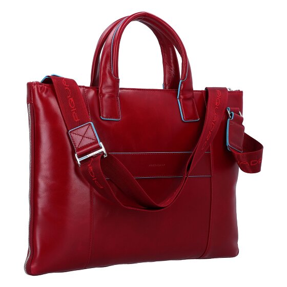 Piquadro Blue Square briefcase leather 42 cm laptop compartment