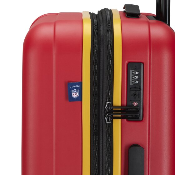 Travelite travelite x NFL 4 wheels Trolley M 67 cm Expandable