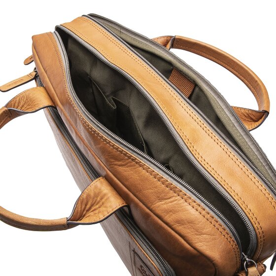 Strellson Hyde Park Briefcase Leather 39 cm Laptop compartment