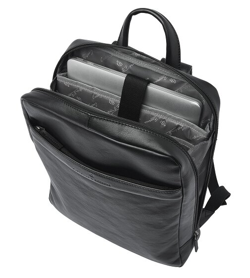 Castelijn & Beerens Daypack RFID protection Genuine Leather 41 cm Laptop compartment