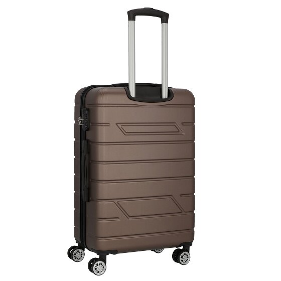 Nowi Bergamo 4 wheels Suitcase set 2-piece