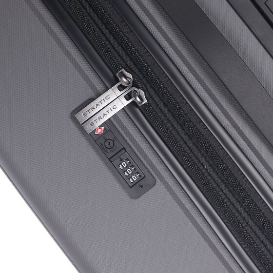 Stratic Bright+ 4 wheels Trolley L 76 cm with expansion pleat