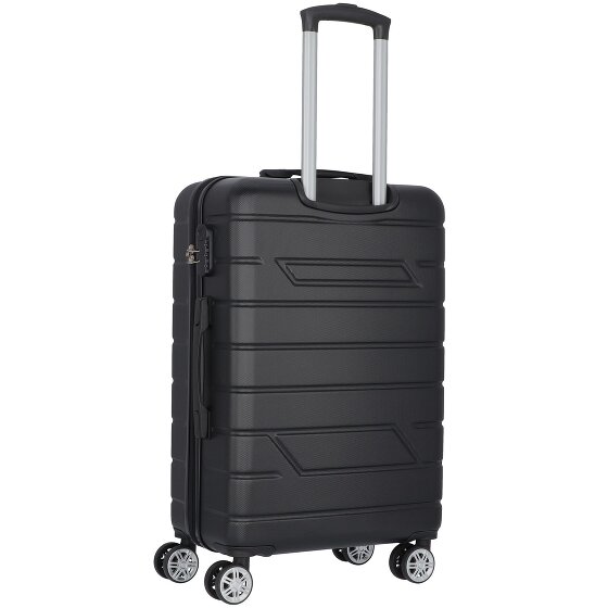 Nowi Bergamo 4 wheels Suitcase set 3-piece