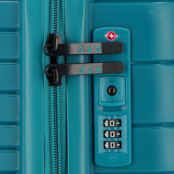 d&n Travel Line 4600 4 wheels Cabin suitcase S 55 cm