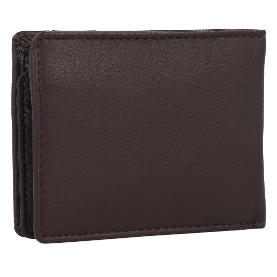mano Don Leonardo wallet RFID leather 10 cm