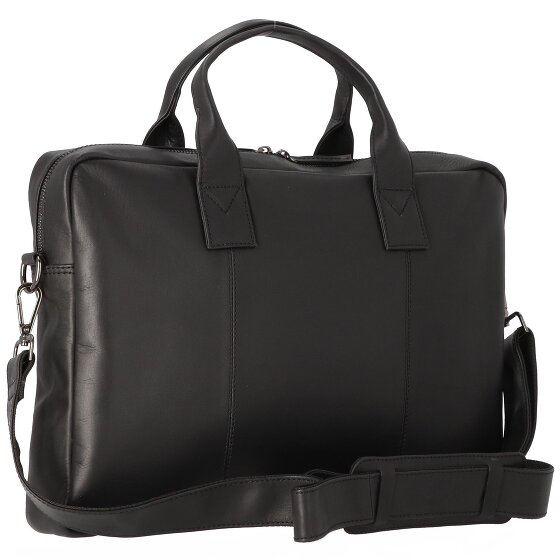 Davidoff Essentials briefcase leather 40 cm laptop compartment