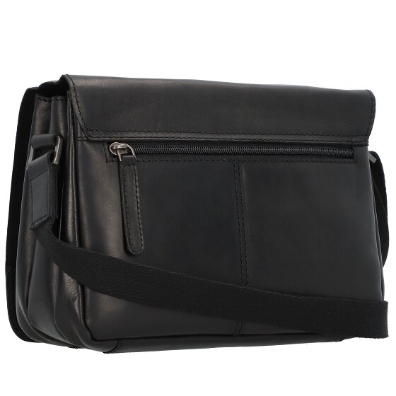 Greenburry Pure Black Shoulder bag Leather 25 cm