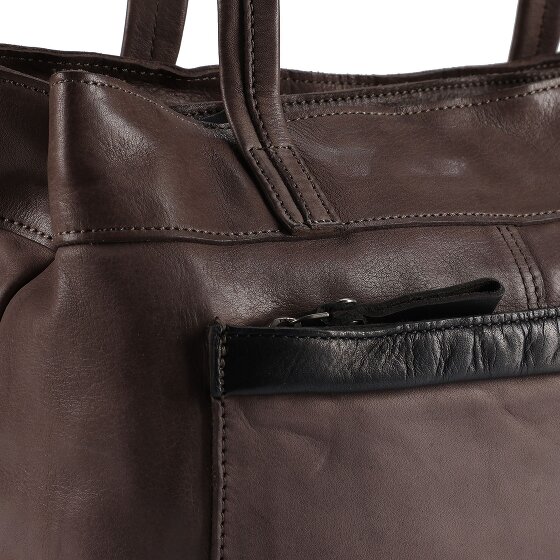 Harbour 2nd Urban Poets Zea Shopper Bag Genuine Leather 33 cm