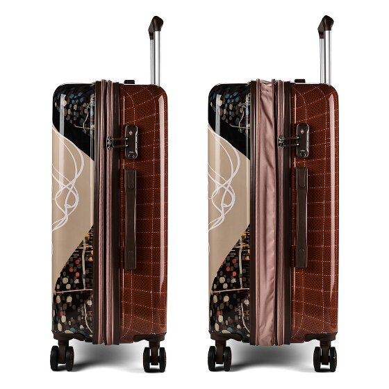 Anekke Tulip 4 wheels Suitcase set 2-piece Expandable