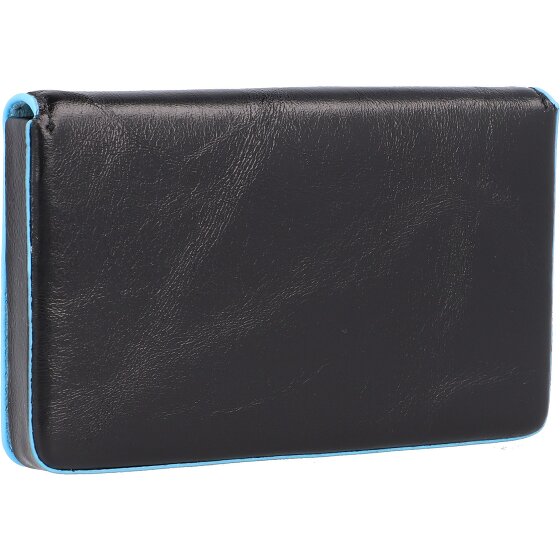 Piquadro Blue Square business card case leather 10 cm