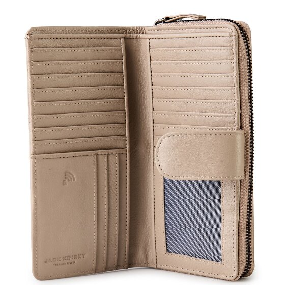 Jack Kinsky Livorno 1026 Wallet RFID protection Genuine Leather 19 cm