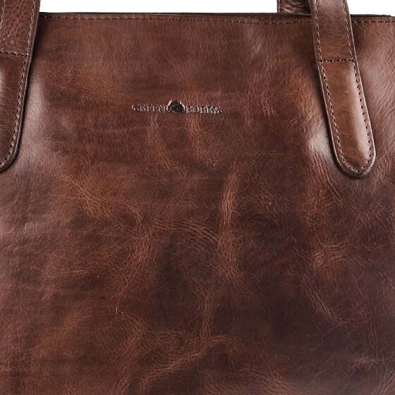 Greenburry Newport Shoulder Bag Genuine Leather 33 cm Laptop compartment