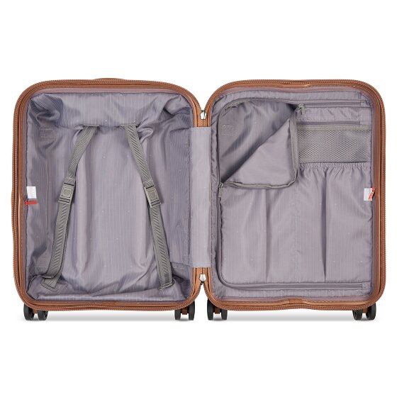 Delsey Paris Promenade Hard 2.0 4 Roll Cabin Trolley 55 cm
