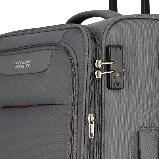 American Tourister Street Roll 4 wheels Suitcase set 3-piece with expansion pleat