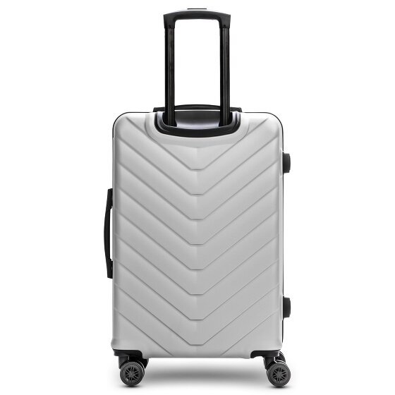 Redolz Essentials 07 3-SET 4 wheels Suitcase set 3-piece