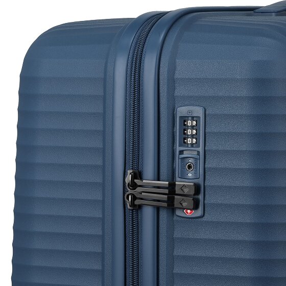 Travelite Air Stripe 4 wheels Trolley L 77 cm