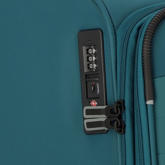 d&n Travel Line 9504 4 wheels Trolley L 76 cm with expansion pleat