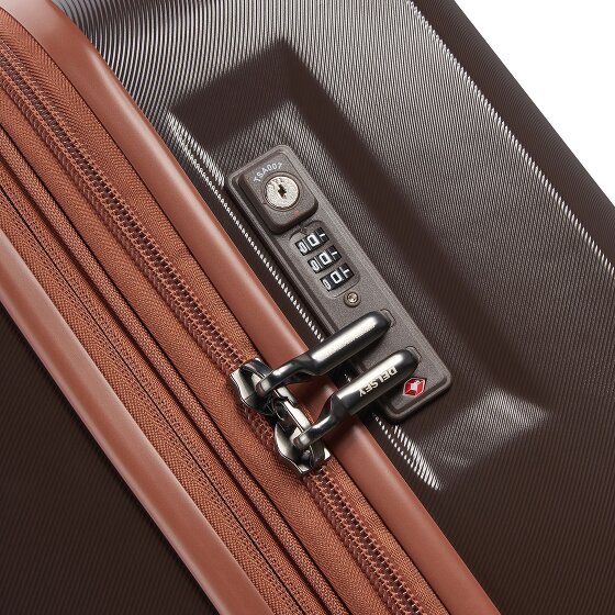 Delsey Paris Promenade Hard 2.0 4 wheels Suitcase set 3-piece with expansion pleat