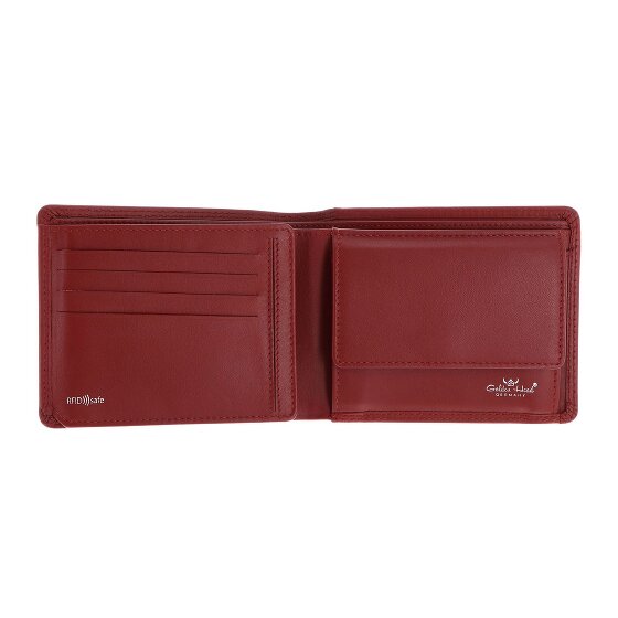 Golden Head Polo Wallet RFID protection Genuine Leather 12 cm
