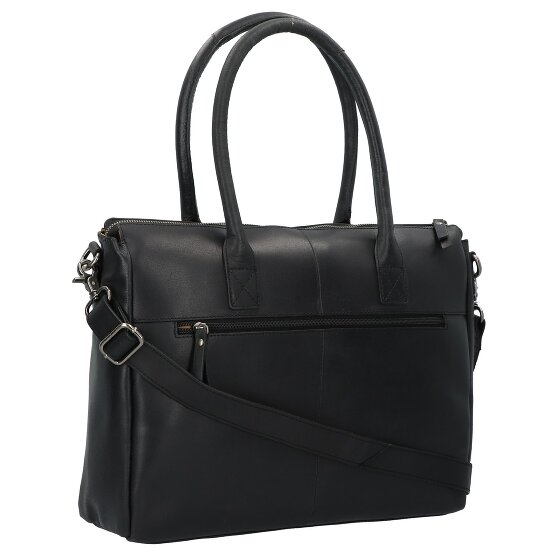 Burkely Vintage Valerie shoulder bag leather 39 cm laptop compartment