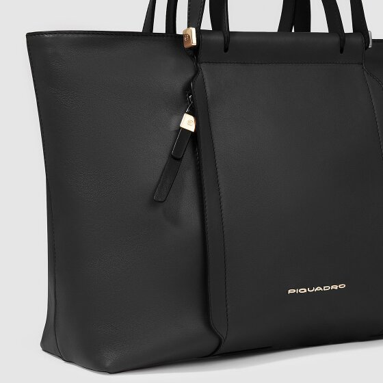 Piquadro Circle Shopper Bag Leather 38 cm Laptop compartment