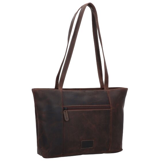Jack Kinsky Baltimore 18 shoulder bag leather 34 cm