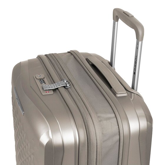 Gabol Queens 4 wheels Suitcase set 4-piece with expansion pleat
